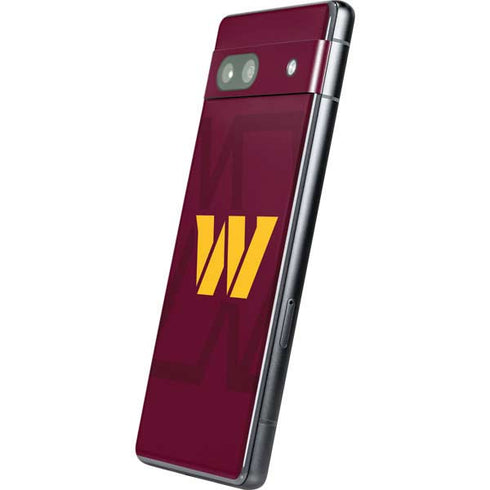 NFL Washington Commanders Large Logo Google Pixel 7a Skin